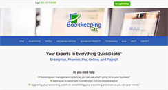 Desktop Screenshot of bookkeepingetcinc.com